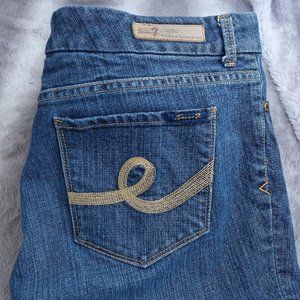 Seven7 High Rise Jeans Sz 16 Waist 38" Rise 11.5"